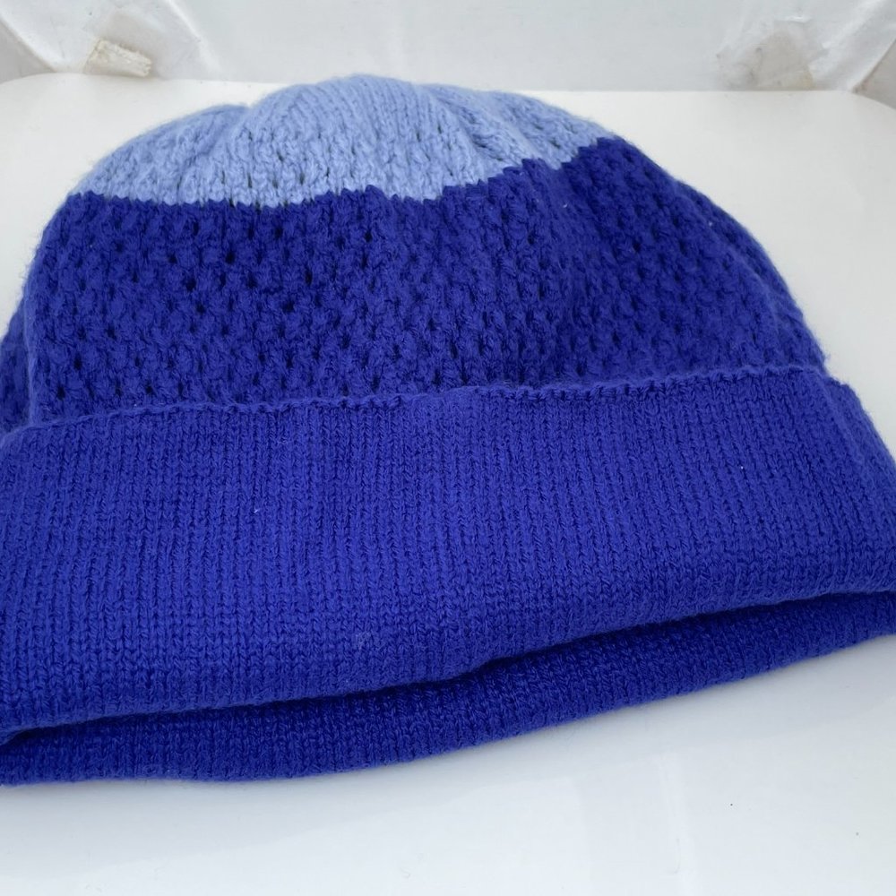 The North Face Beanie Youth/Junior Boys Blue Beani - Picture 5 of 7
